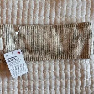 Lululemon Merino Earwarmer Tan Wool